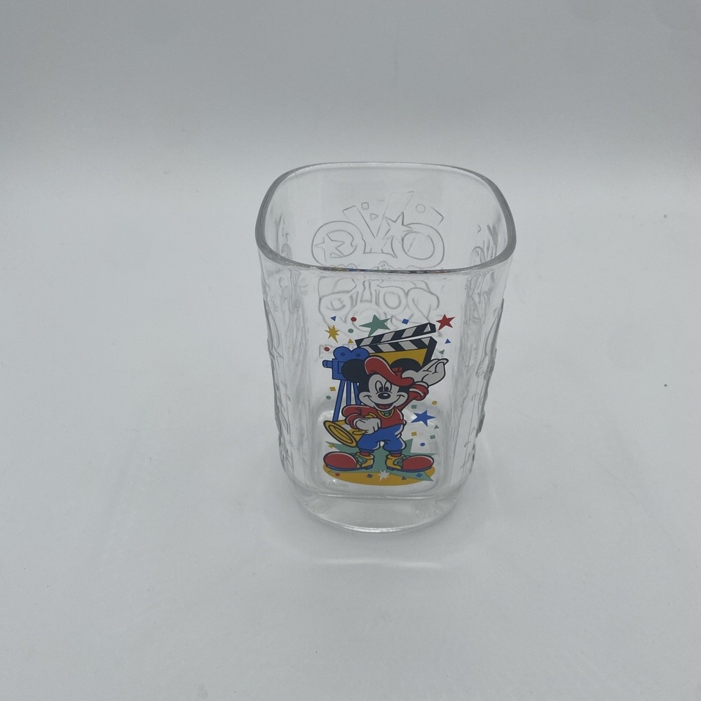 2000 McDonalds Walt Disney World Director Mickey MGM Studios Millennium Glass